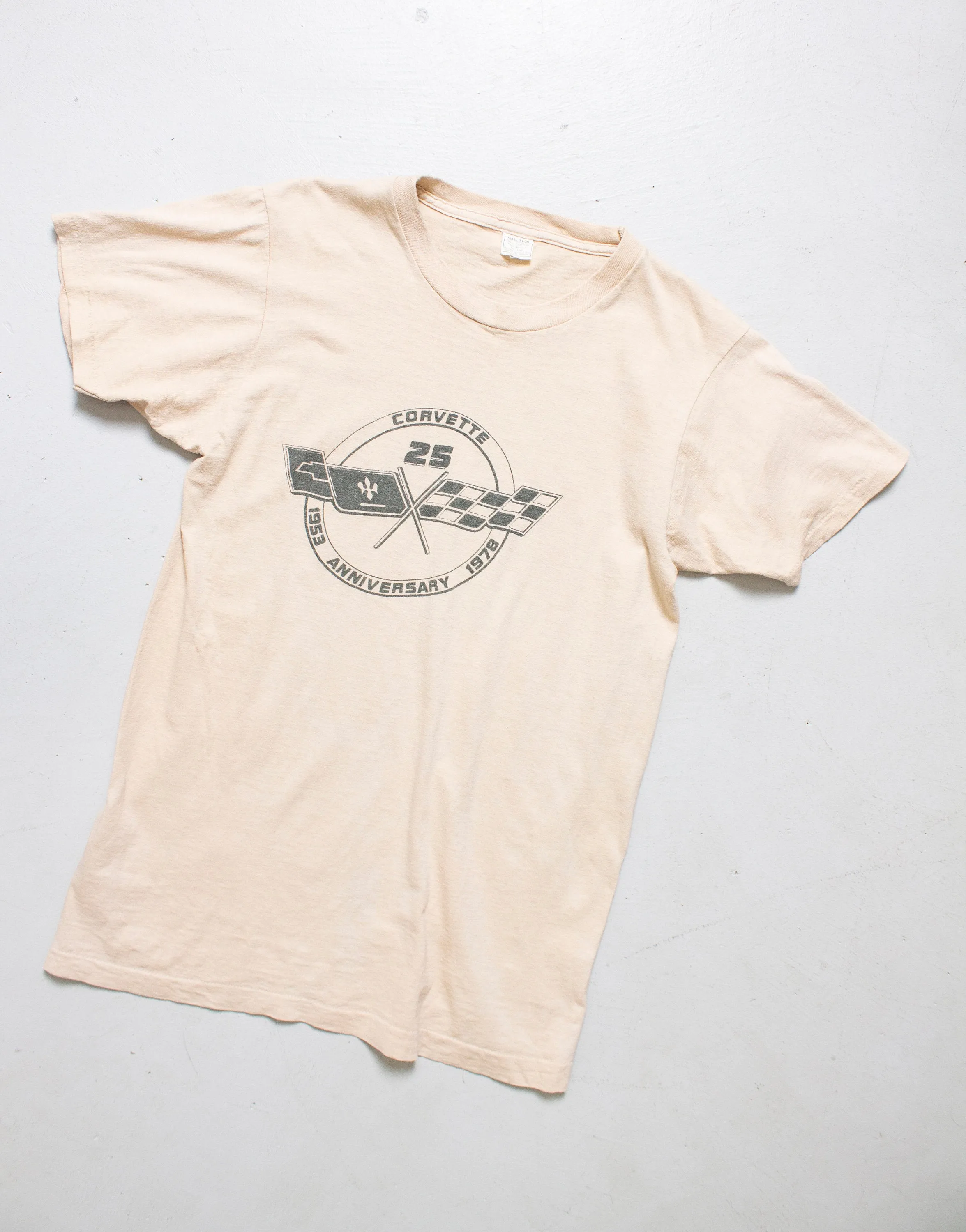 1970s T-Shirt CORVETTE Car Tee Shirt XS Extra Small