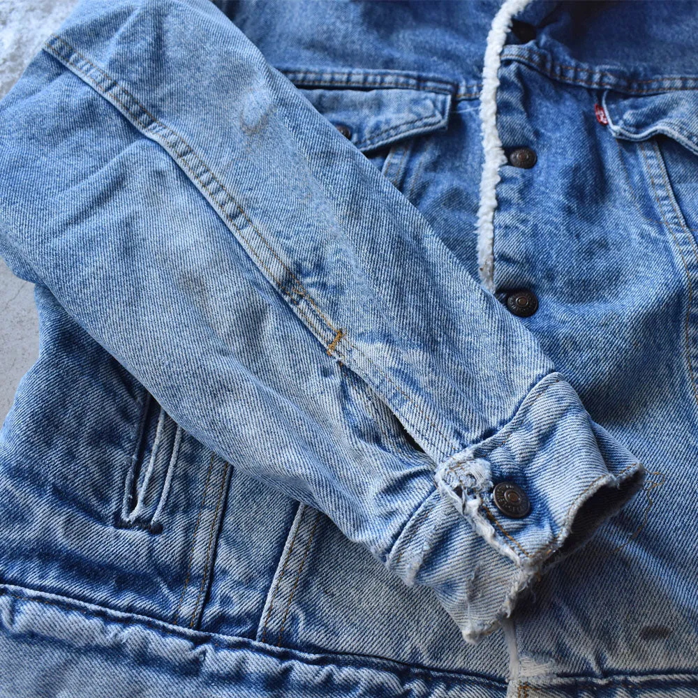 80’s Levi's デニムボアジャケット USA製 231224
