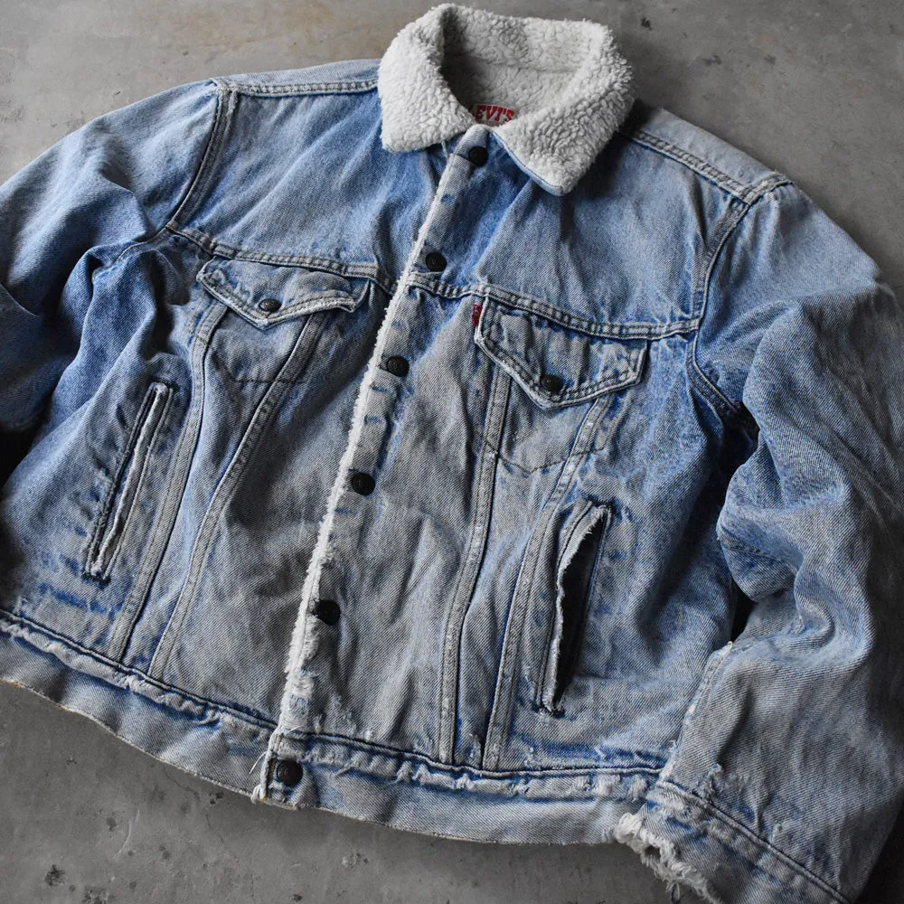 80’s Levi's デニムボアジャケット USA製 240122