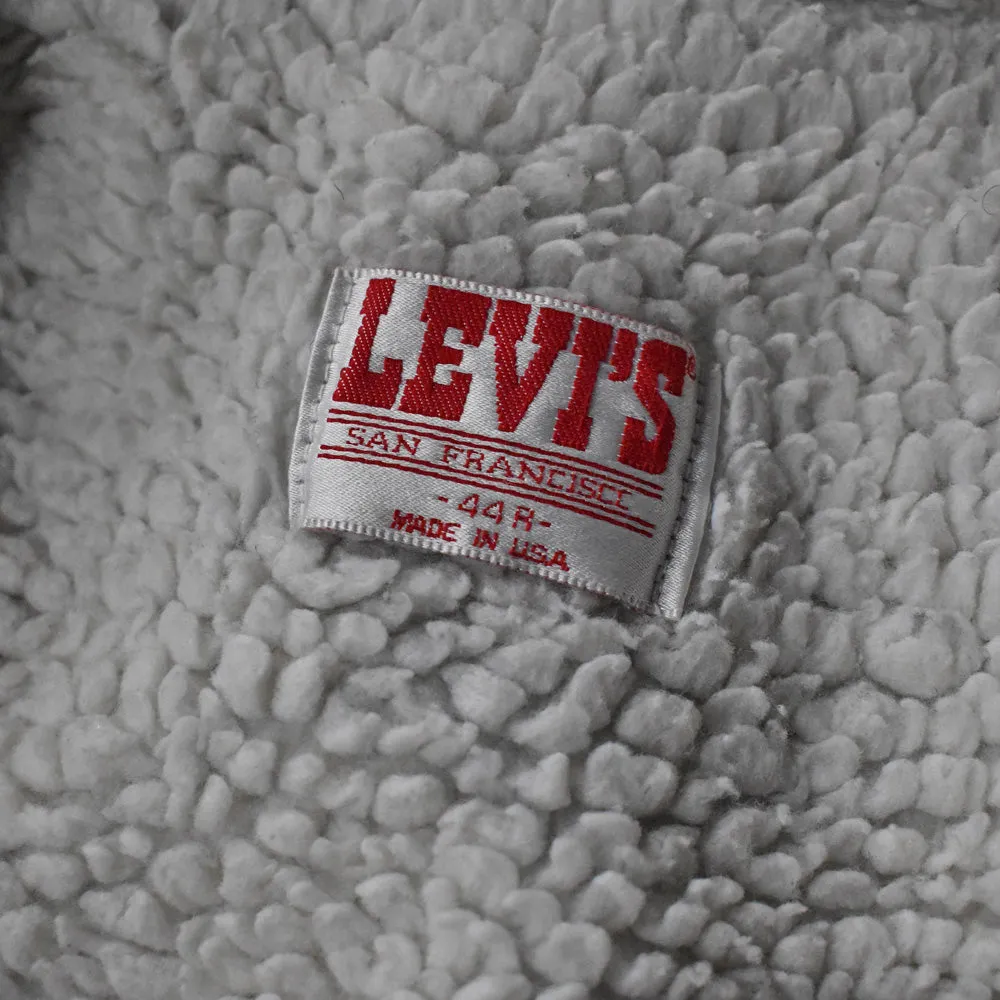 80’s Levi's デニムボアジャケット USA製 240122