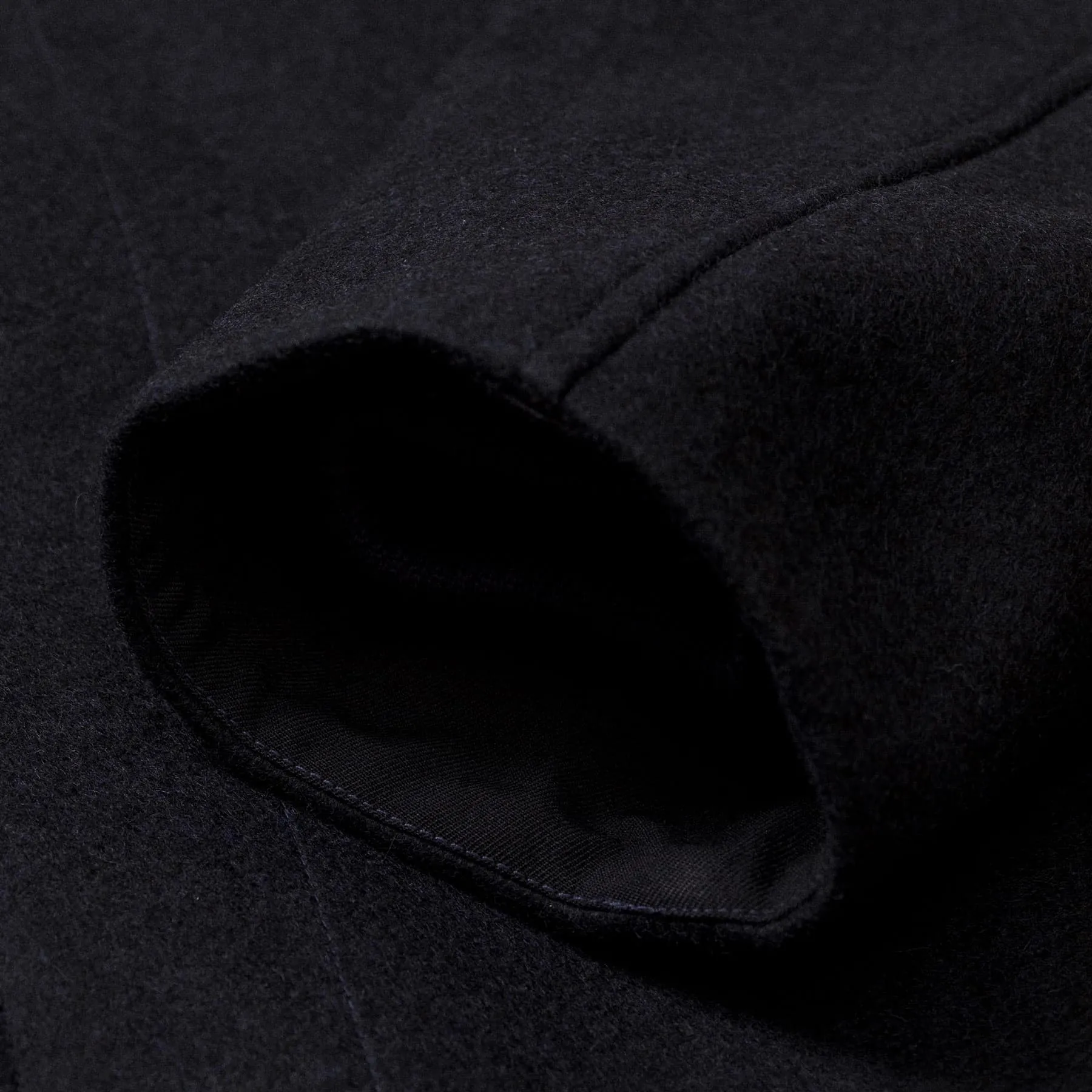 Atlas Lined Wool Jacket - Midnight