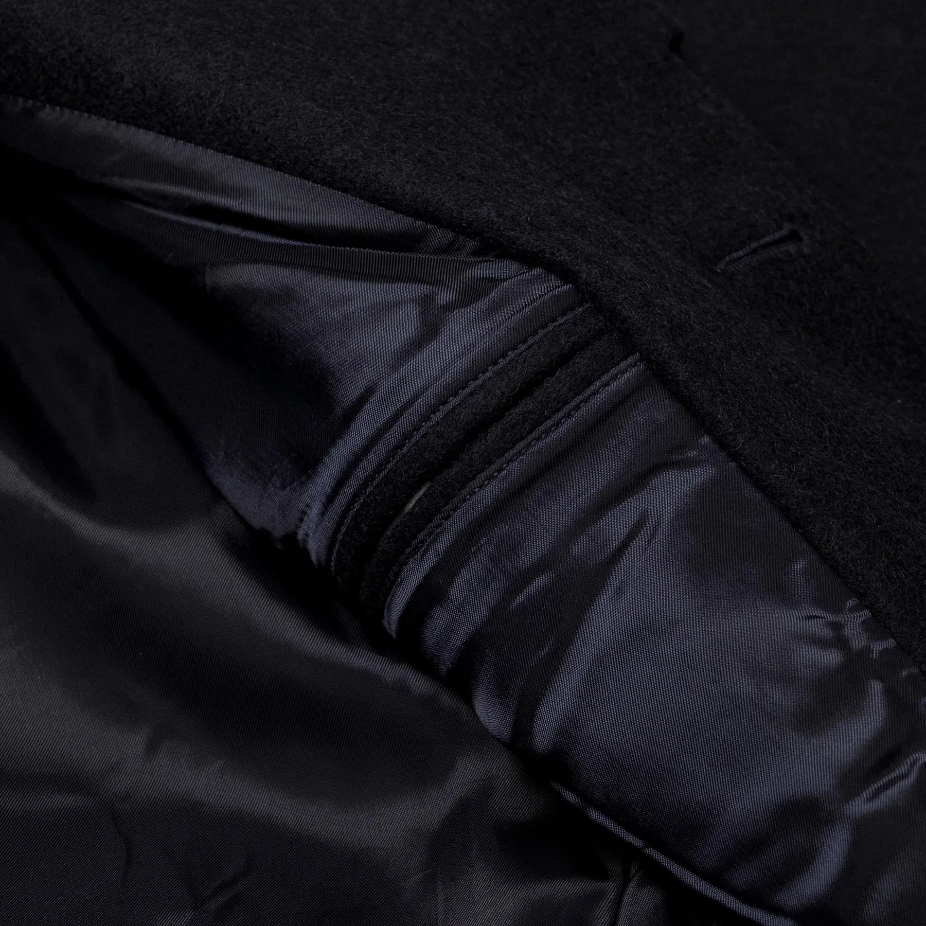 Atlas Lined Wool Jacket - Midnight