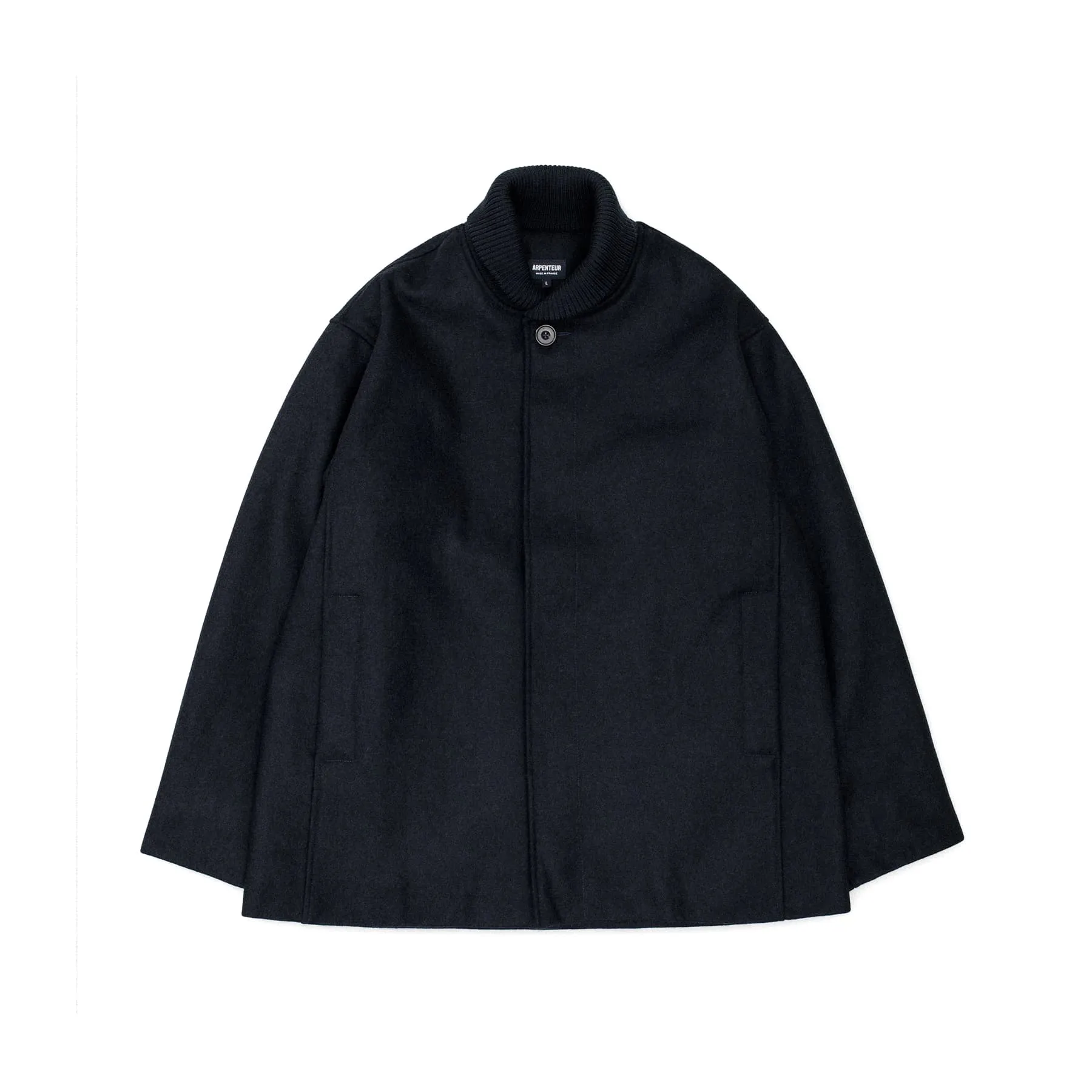Atlas Lined Wool Jacket - Midnight