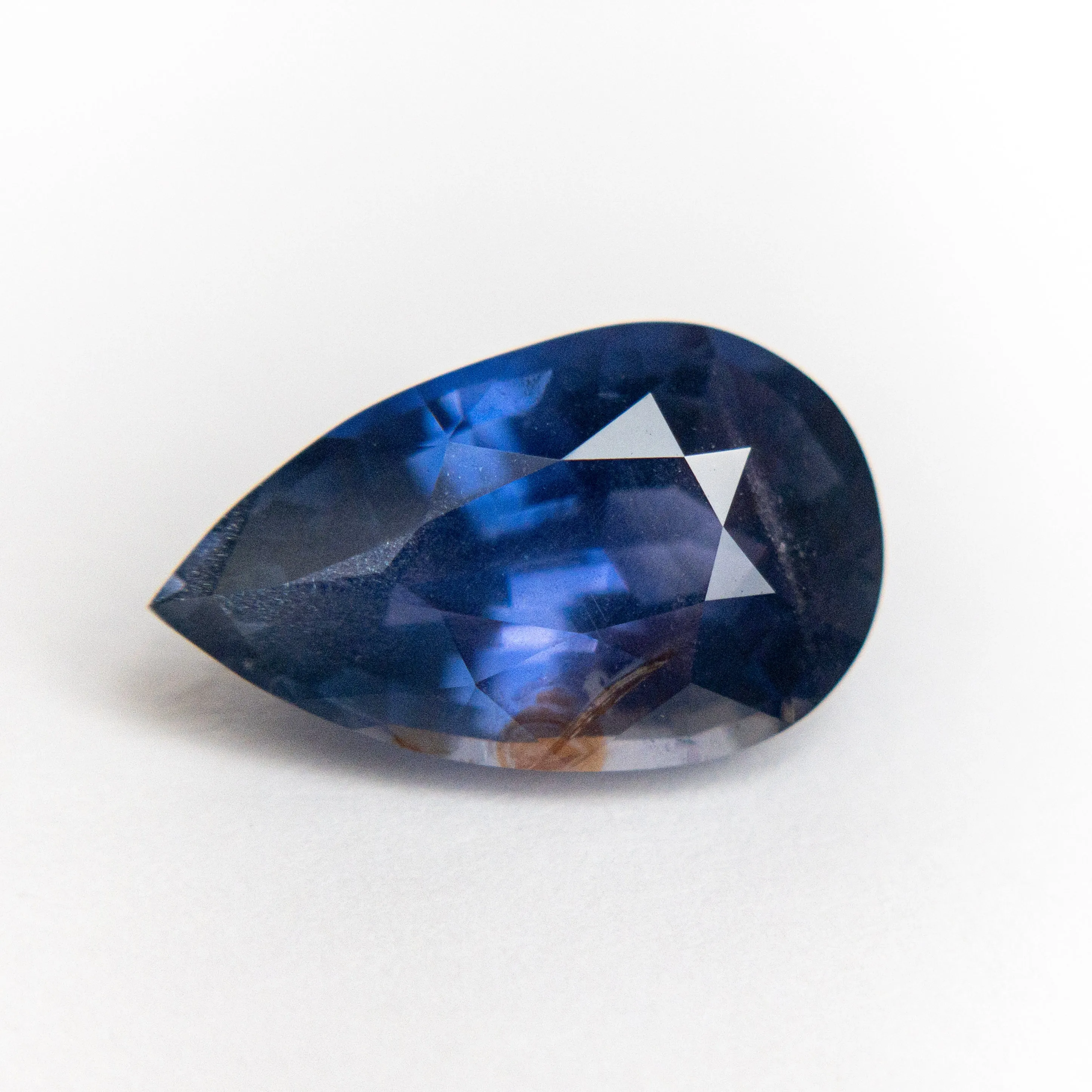 Blue Brilliant Sapphire - 3.21ct Pear
