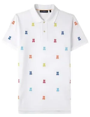 Bonham All Over Bunny Pique Polo