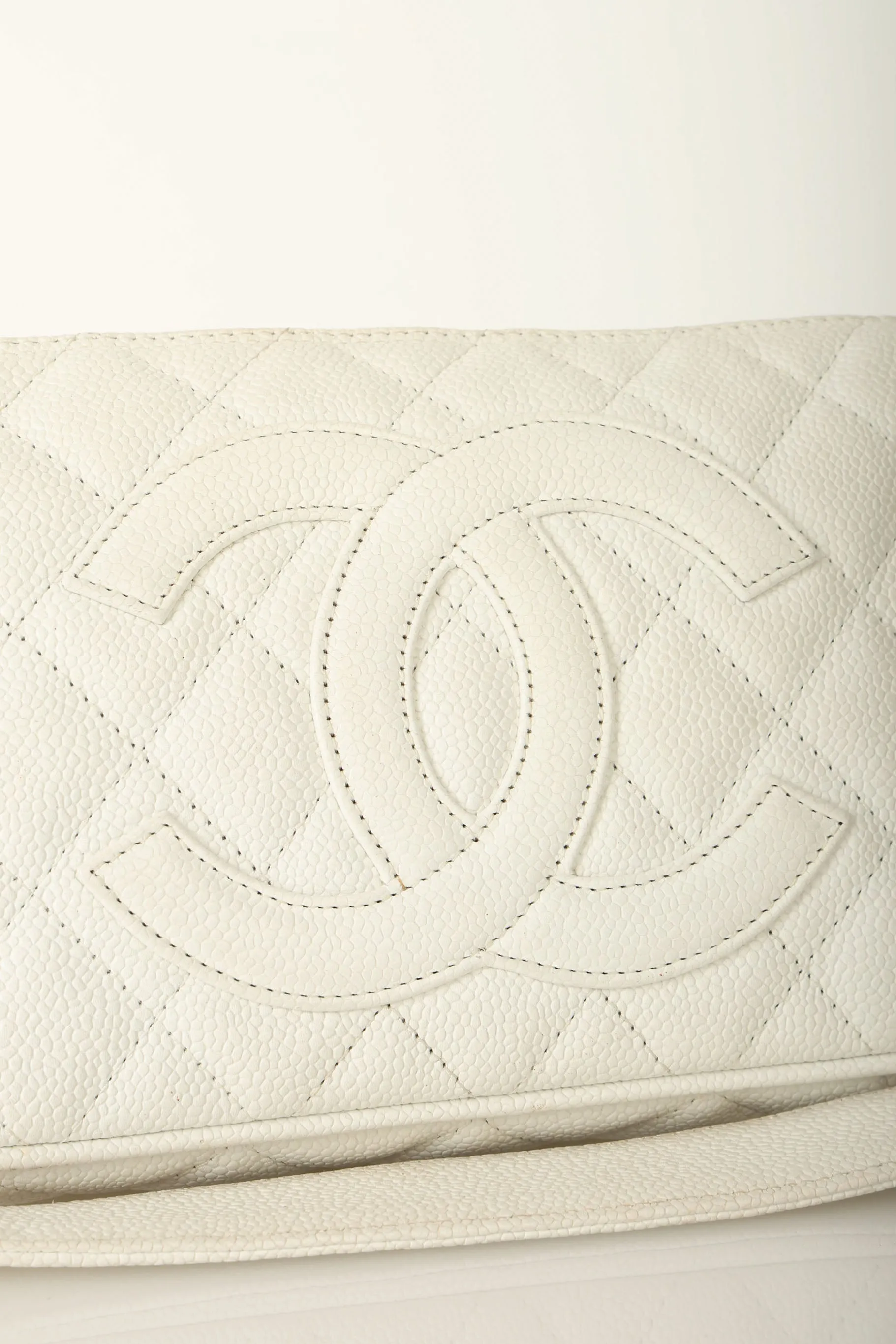 Chanel 2004 Caviar Timeless Pochette