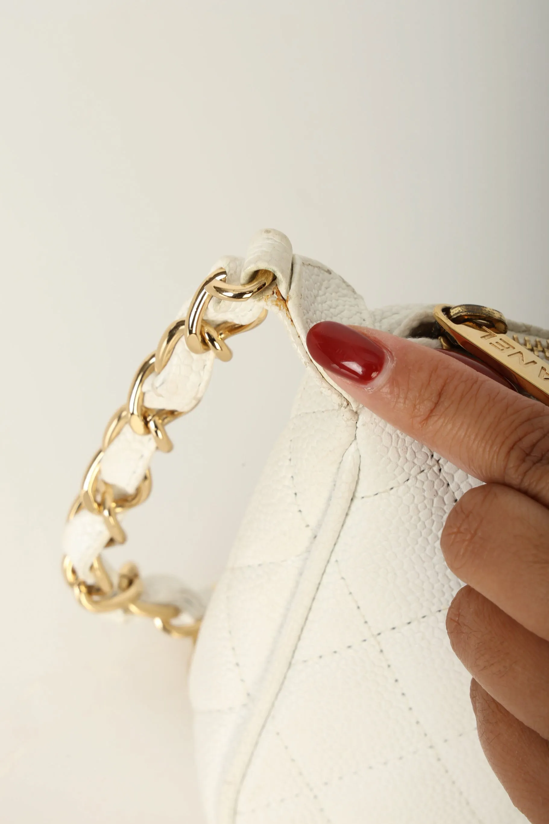 Chanel 2004 Caviar Timeless Pochette