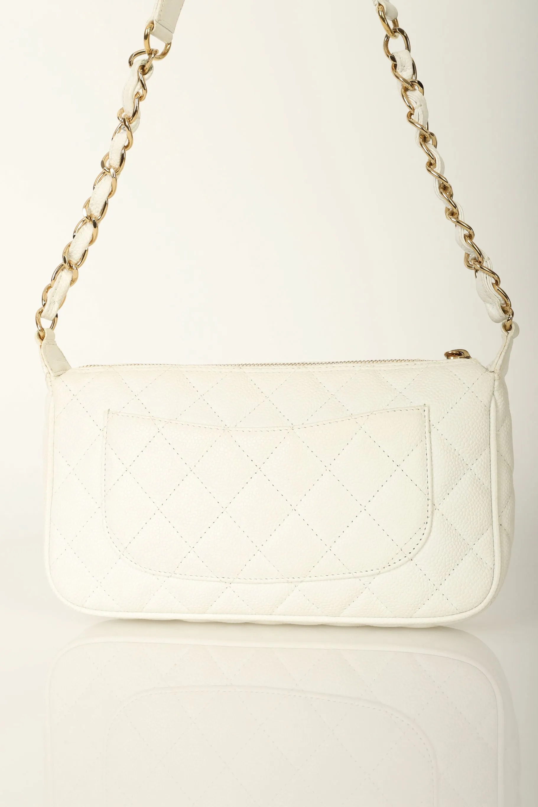 Chanel 2004 Caviar Timeless Pochette