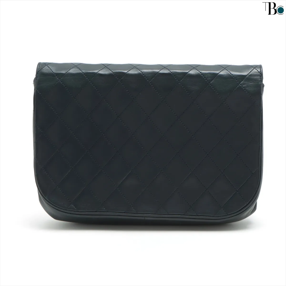 Chanel Blue Leather Timeless handbag bag