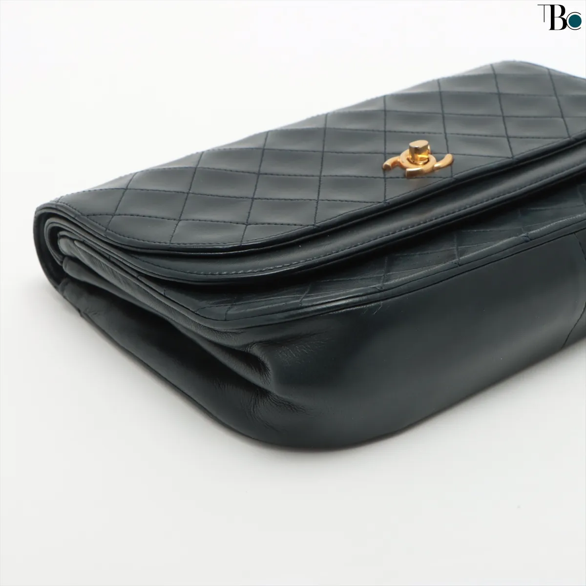 Chanel Blue Leather Timeless handbag bag