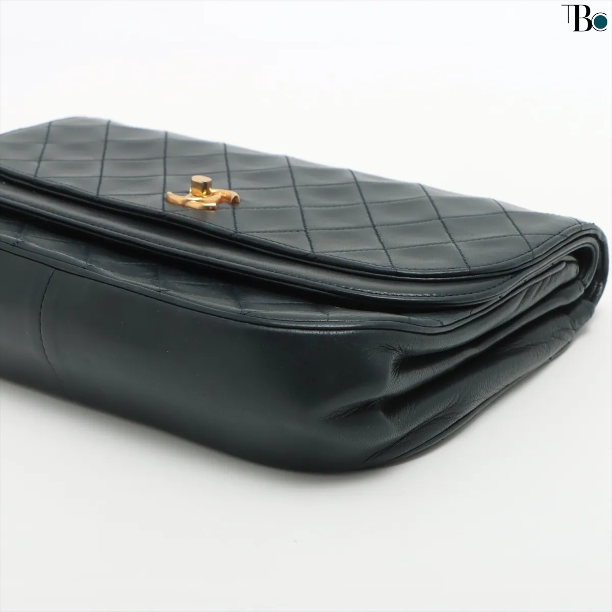 Chanel Blue Leather Timeless handbag bag
