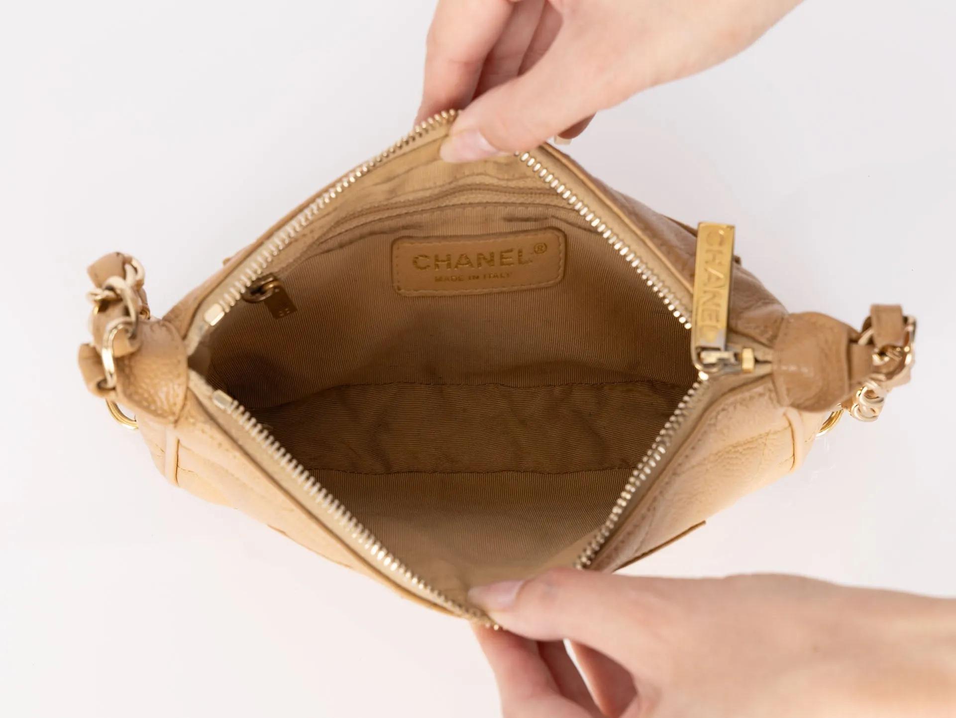 Chanel Caviar Timeless Pochette