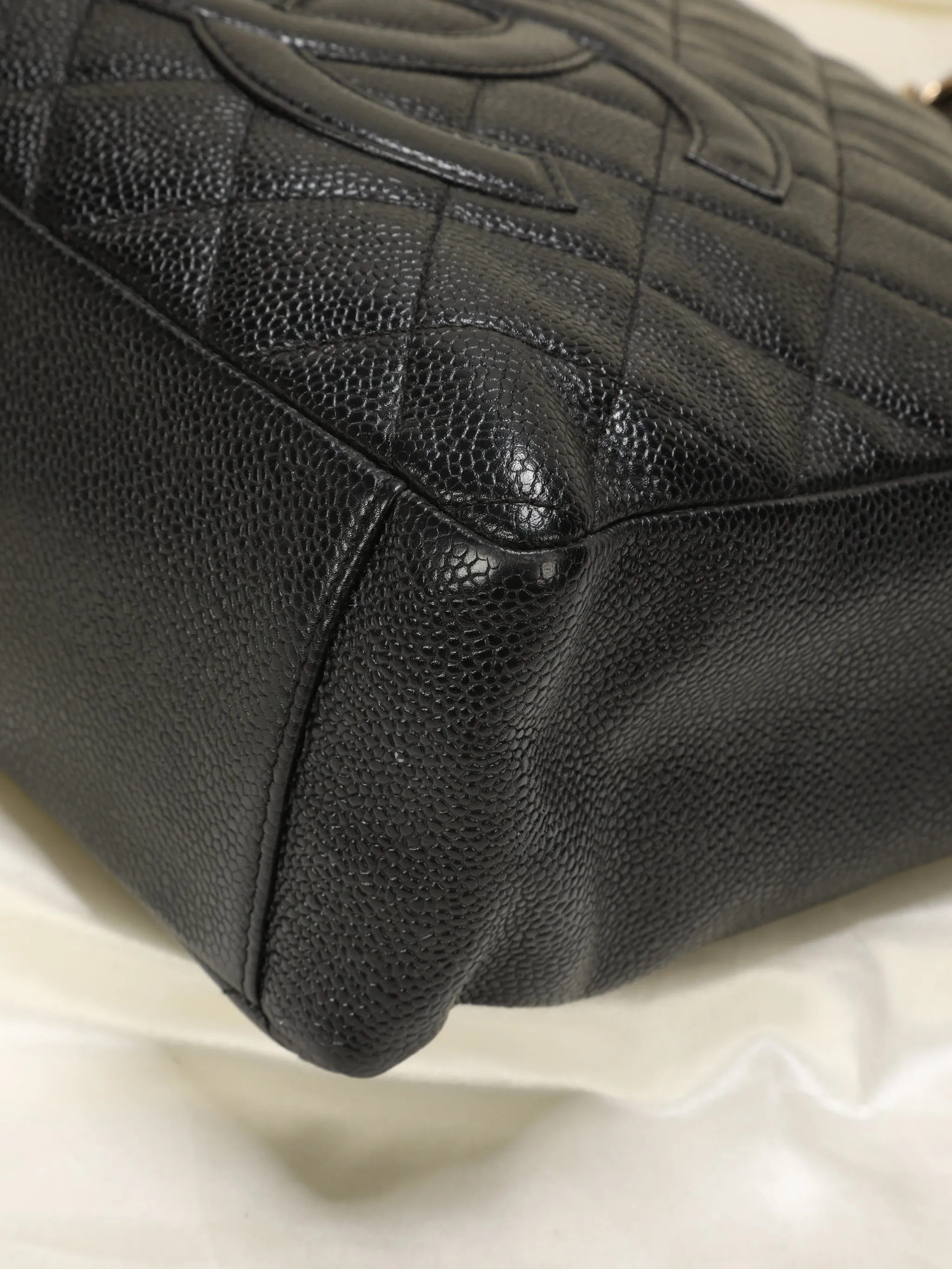 Chanel Timeless Caviar Small Bucket Tote