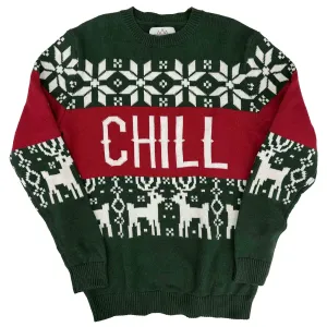 CHRISTMAS SWEATER, CHILL VIBES