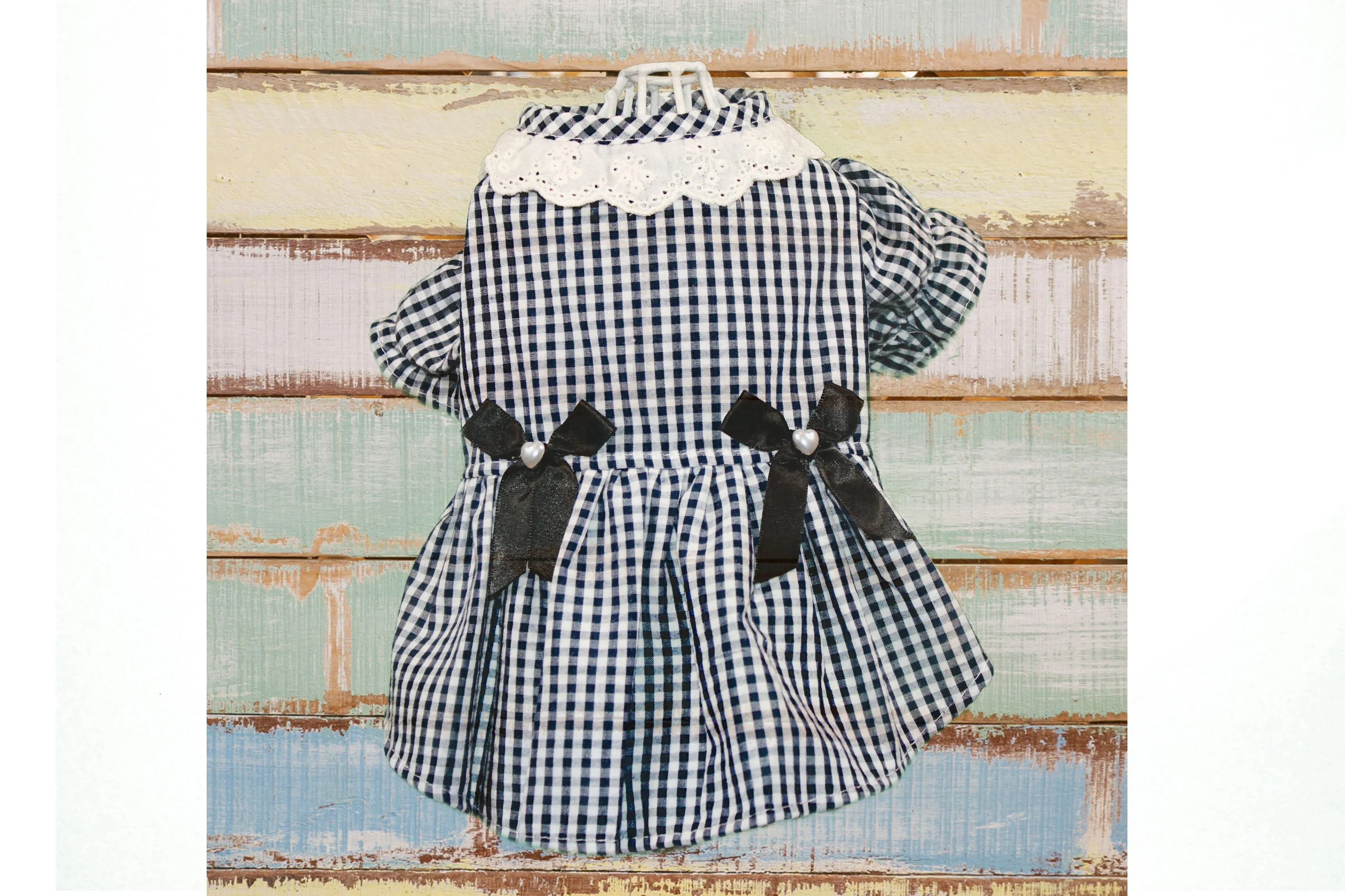 Classic Checkered Charm Dress