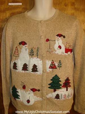Cute WInter Wonderland Xmas Sweater