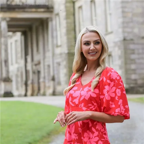 DORIS DRESS (RED)