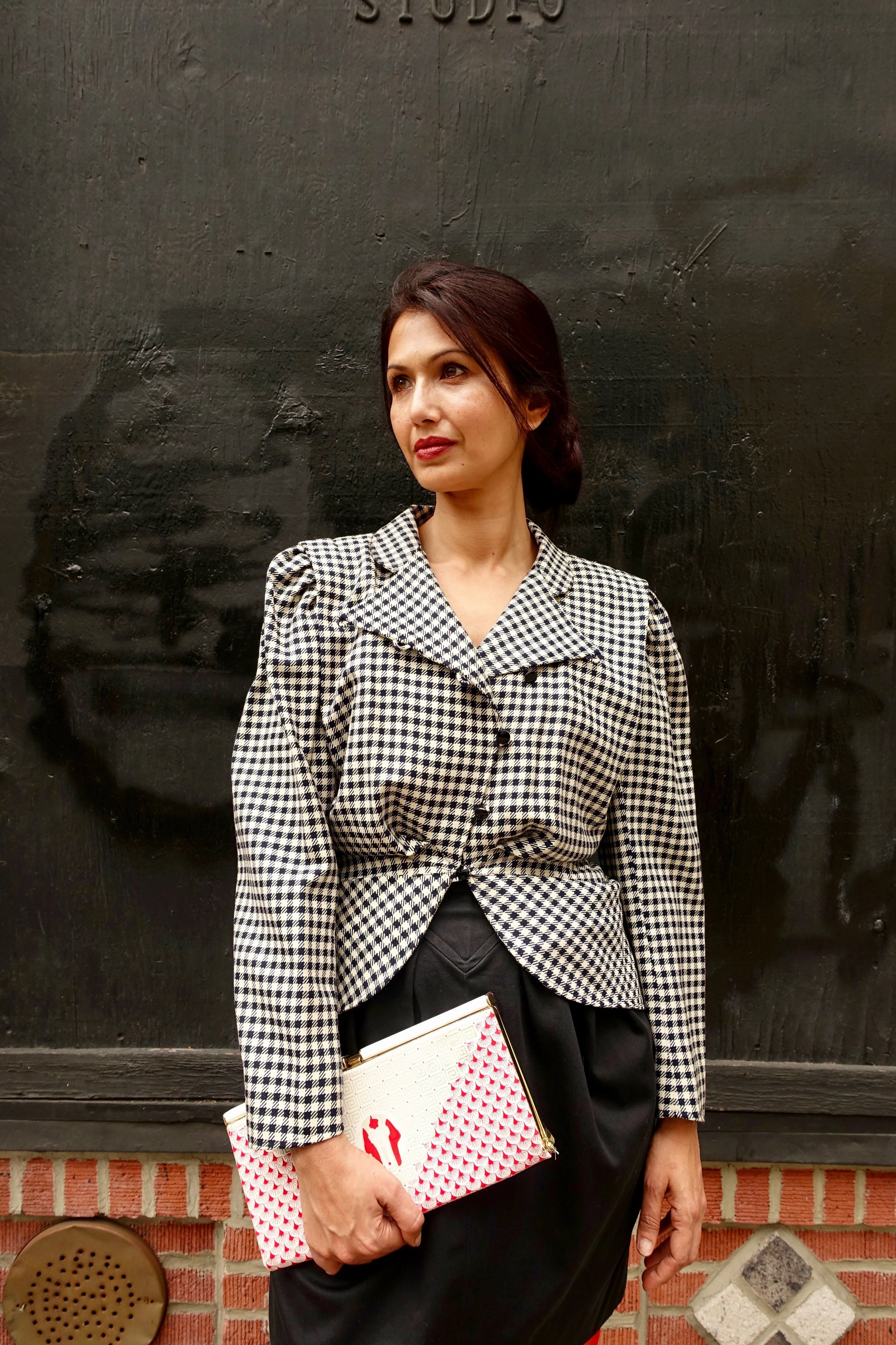 Early 1980's Emanuel Ungaro Houndstooth Blazer SOLD