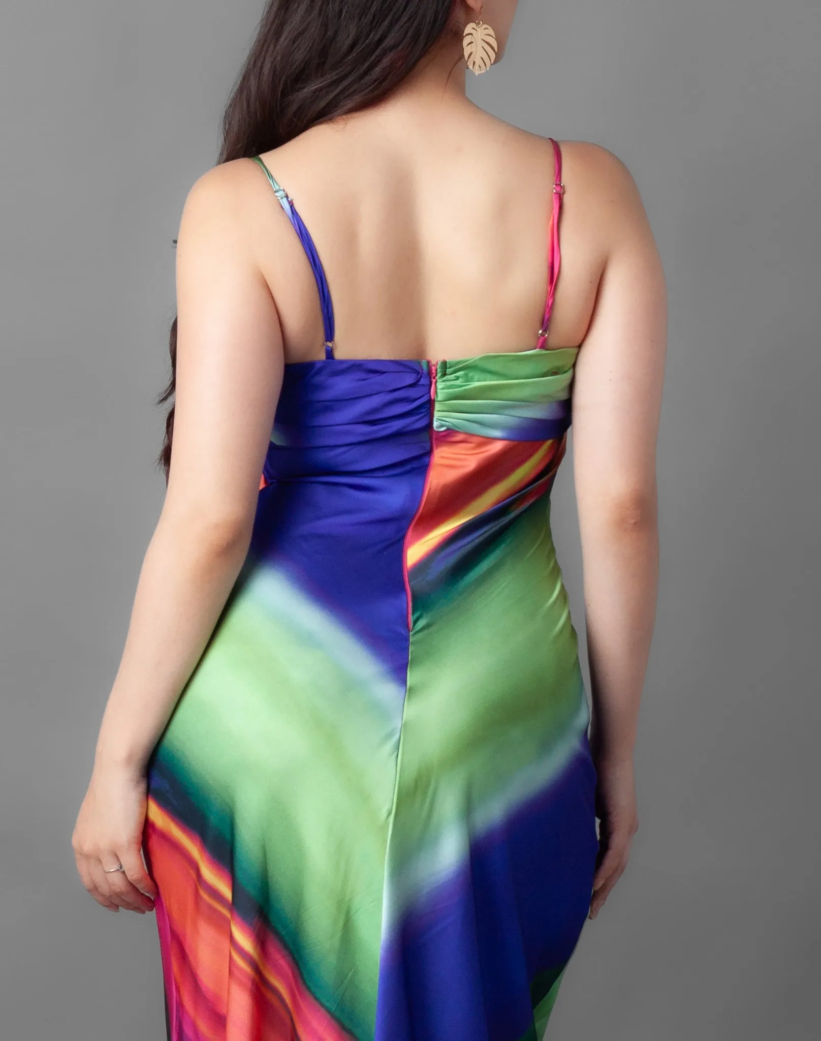 Havana Rainbow Slip Maxi Dress
