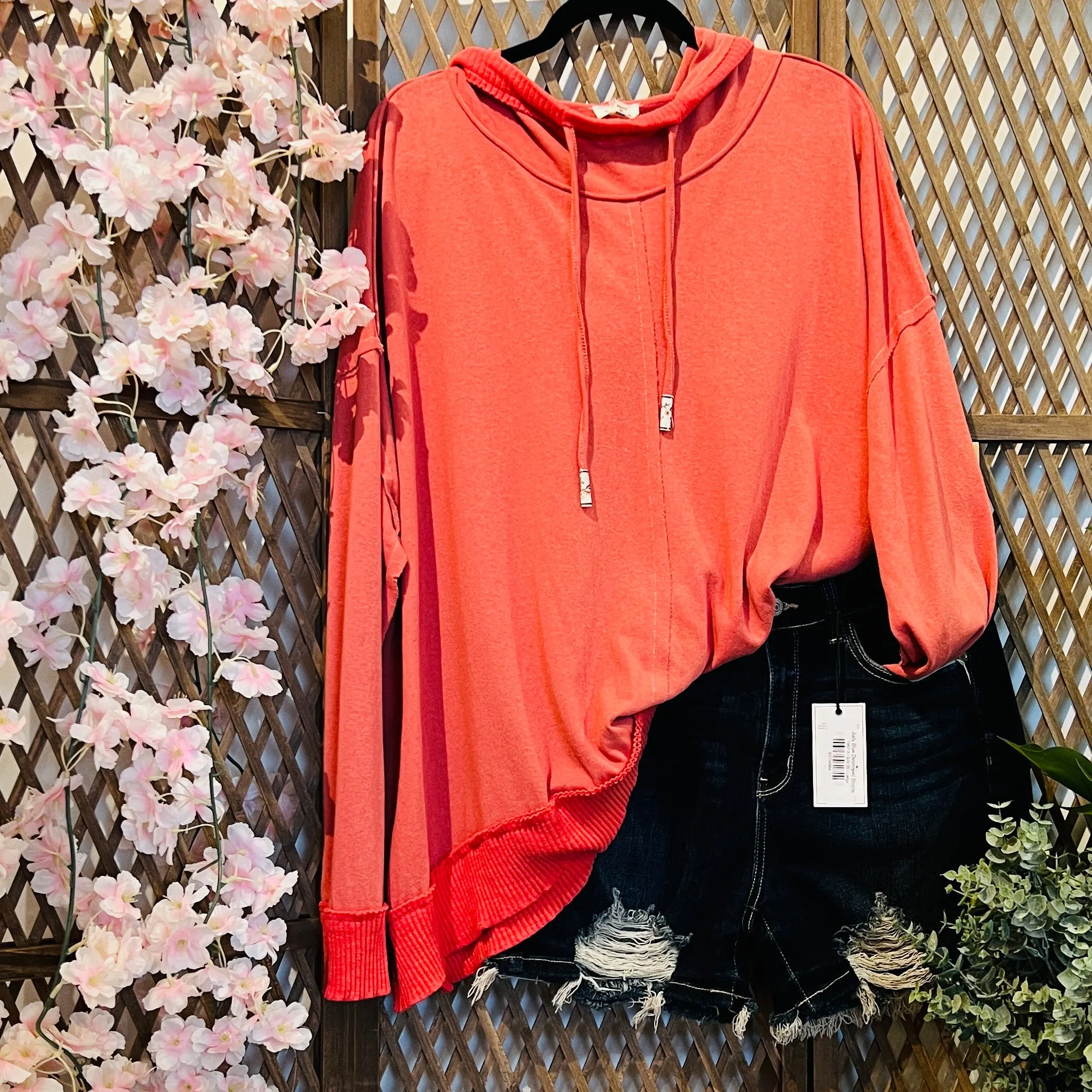 Hooded Oversized Top