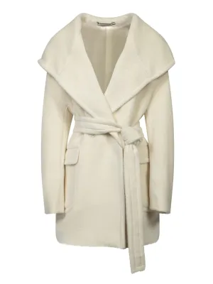 Jilly Wool Coat in White