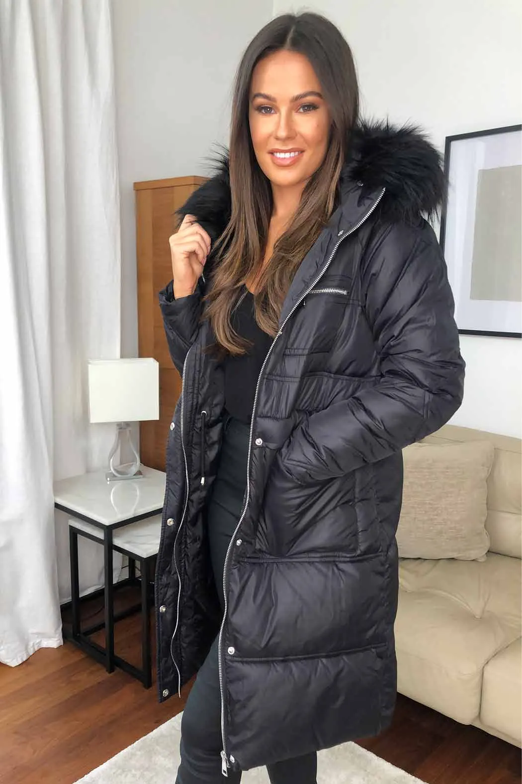 Jonsson Black Parka