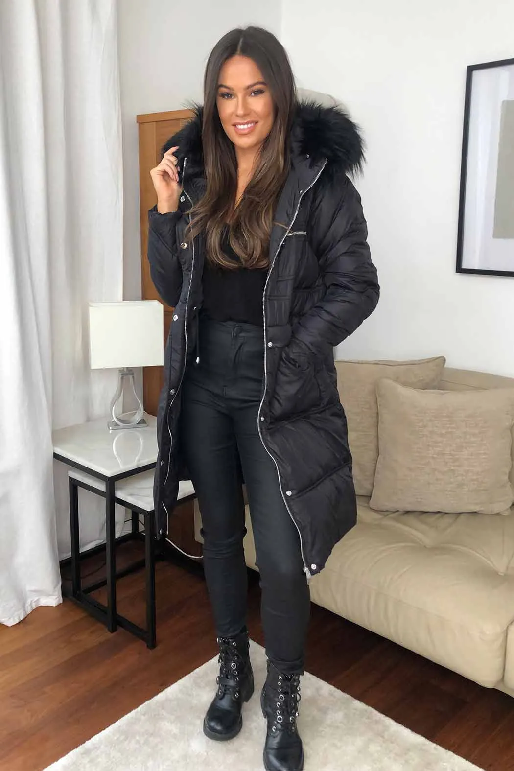 Jonsson Black Parka