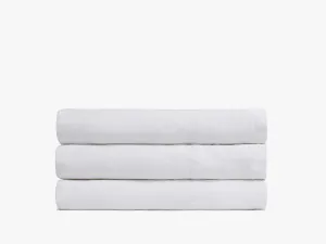 Linen Top Sheet - White