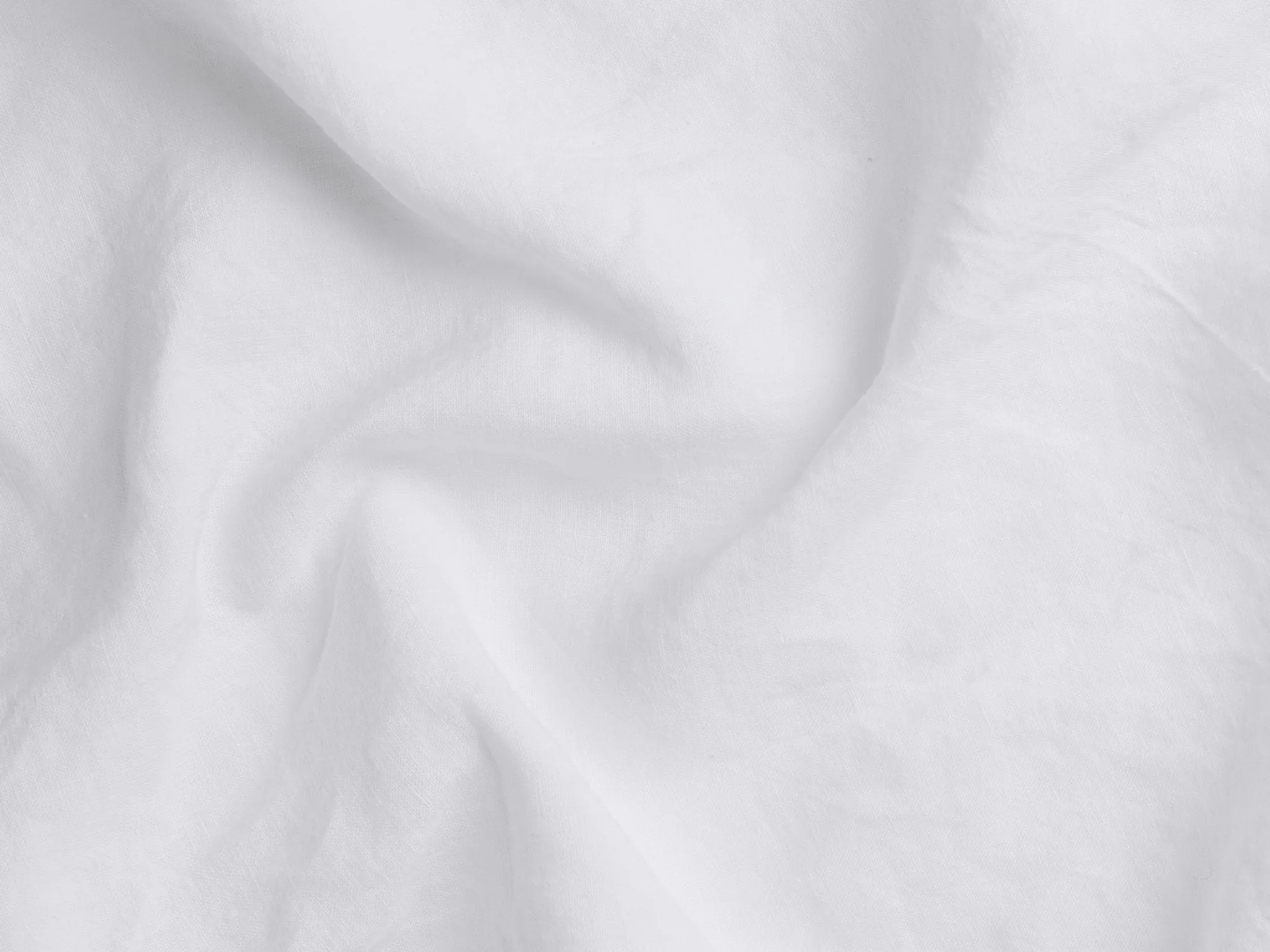 Linen Top Sheet - White