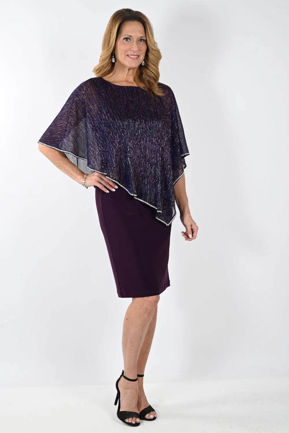 Lyman Dress 239158-PP Purple/Pink