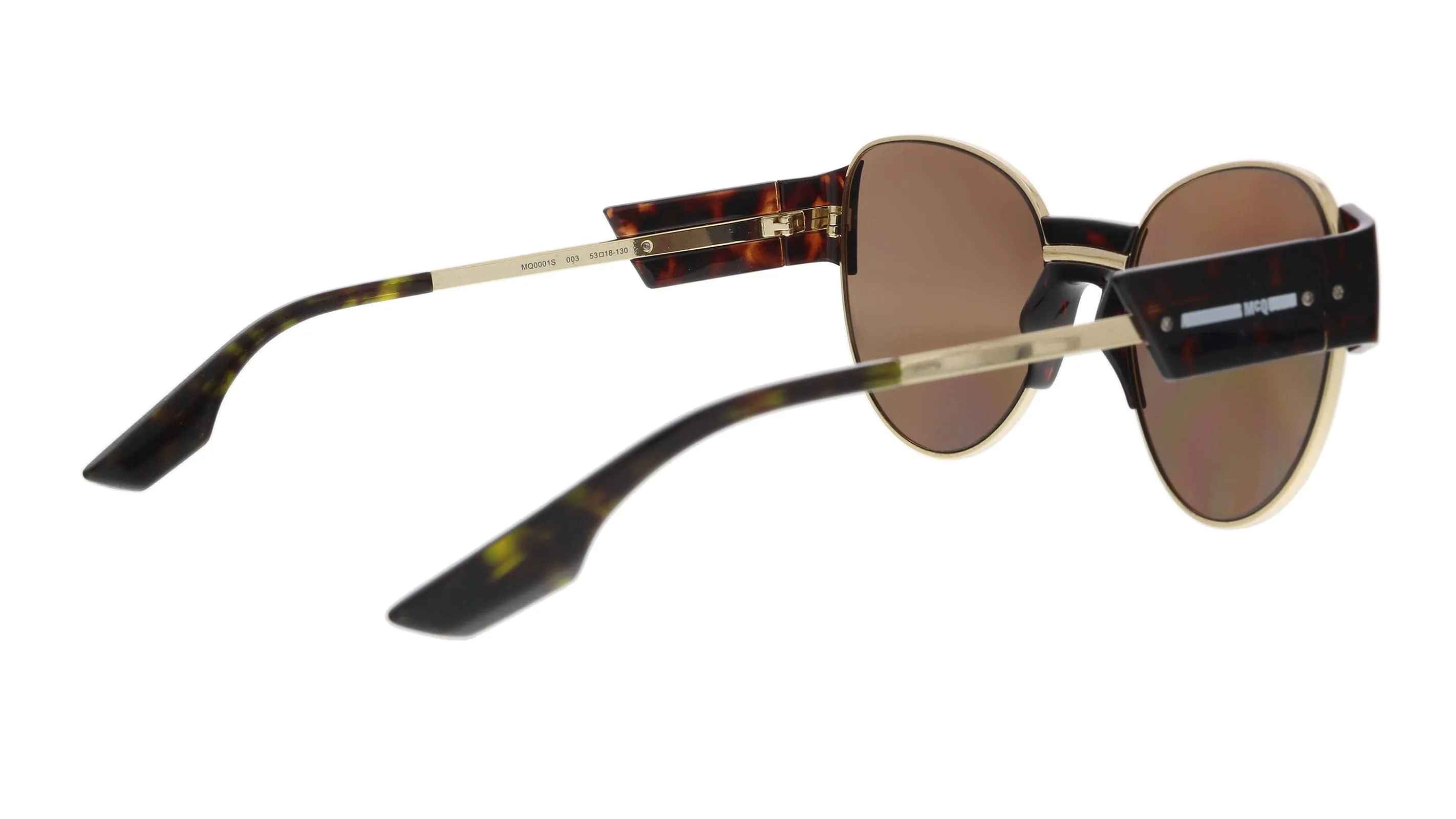 McQ MQ0001S-003 Havana Cateye Sunglasses