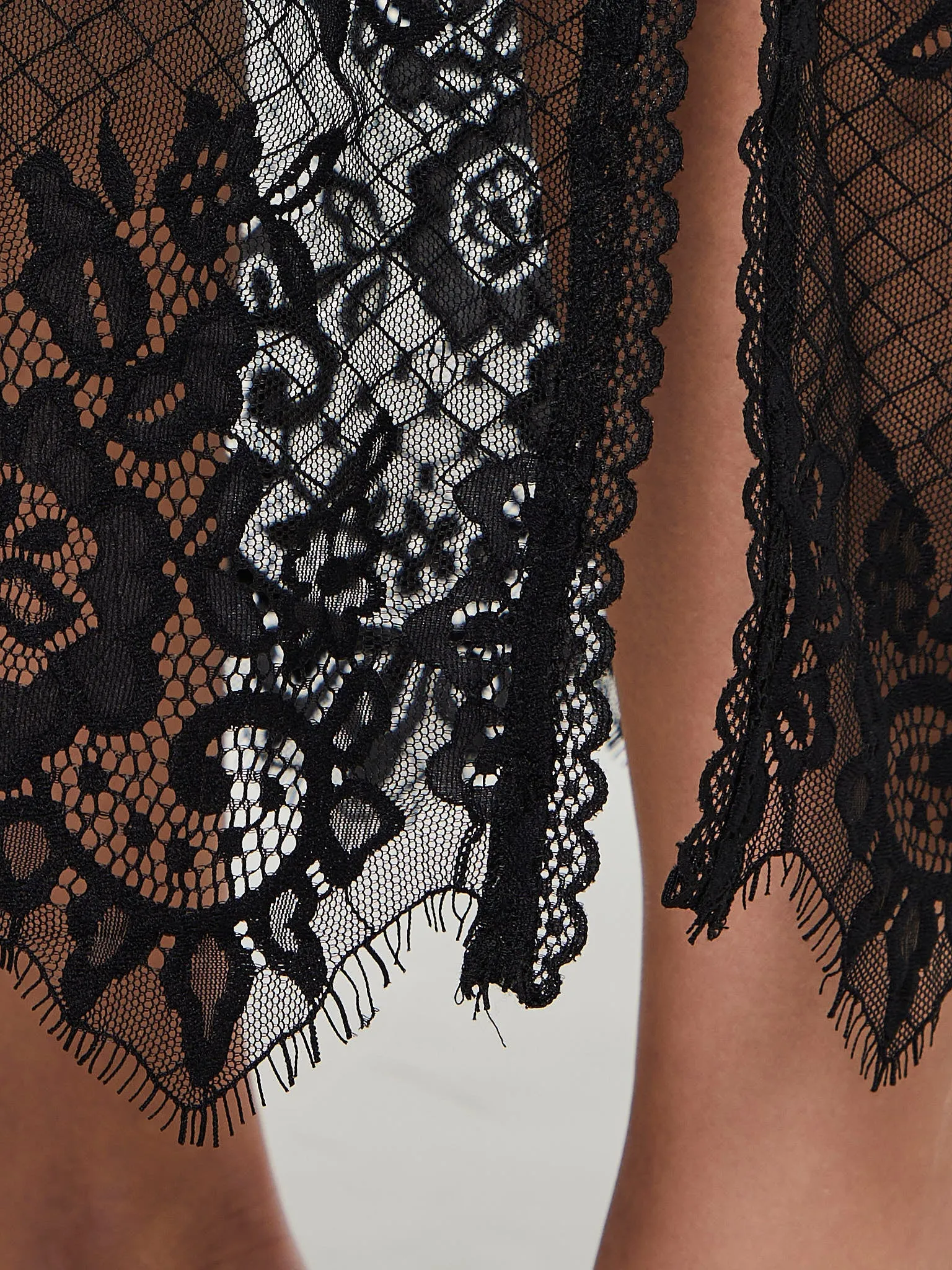 Merci Slip Dress in Black