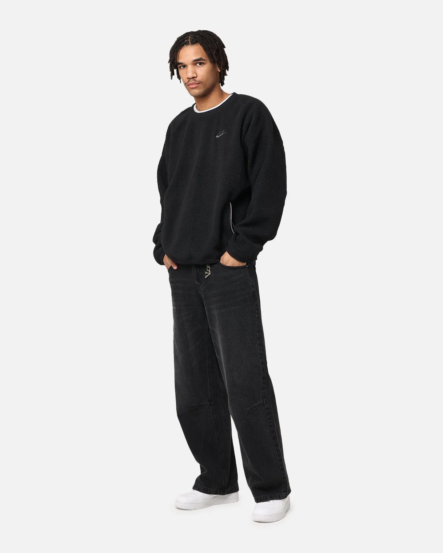 Nike Sherpa Winter Crewneck Black/Anthracit