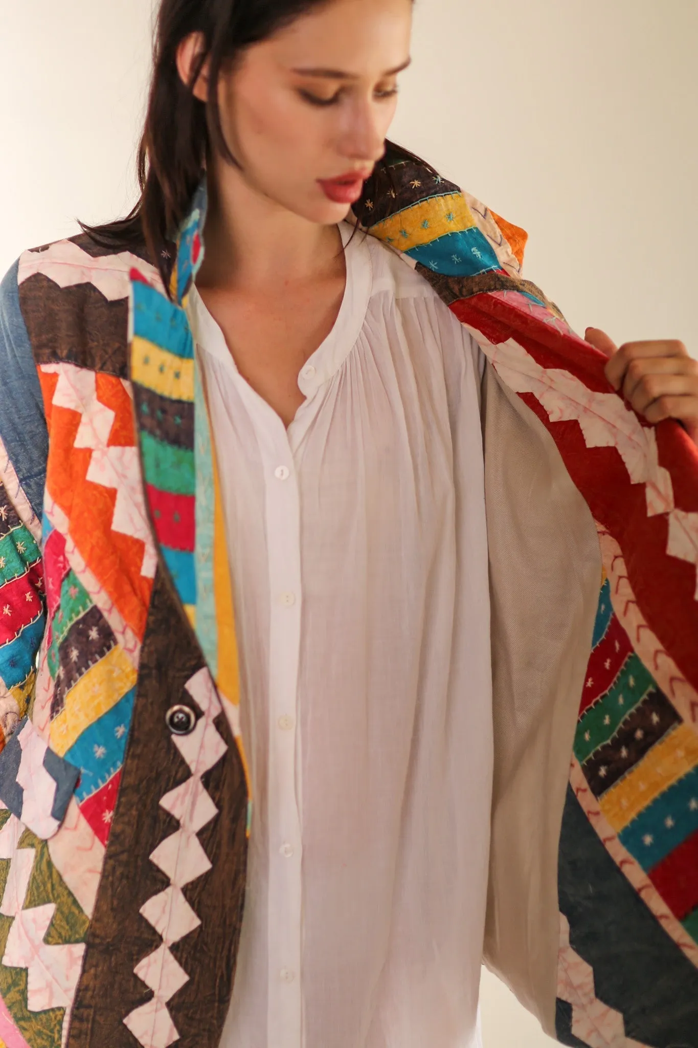 PATCHWORK JACKET SAIDA