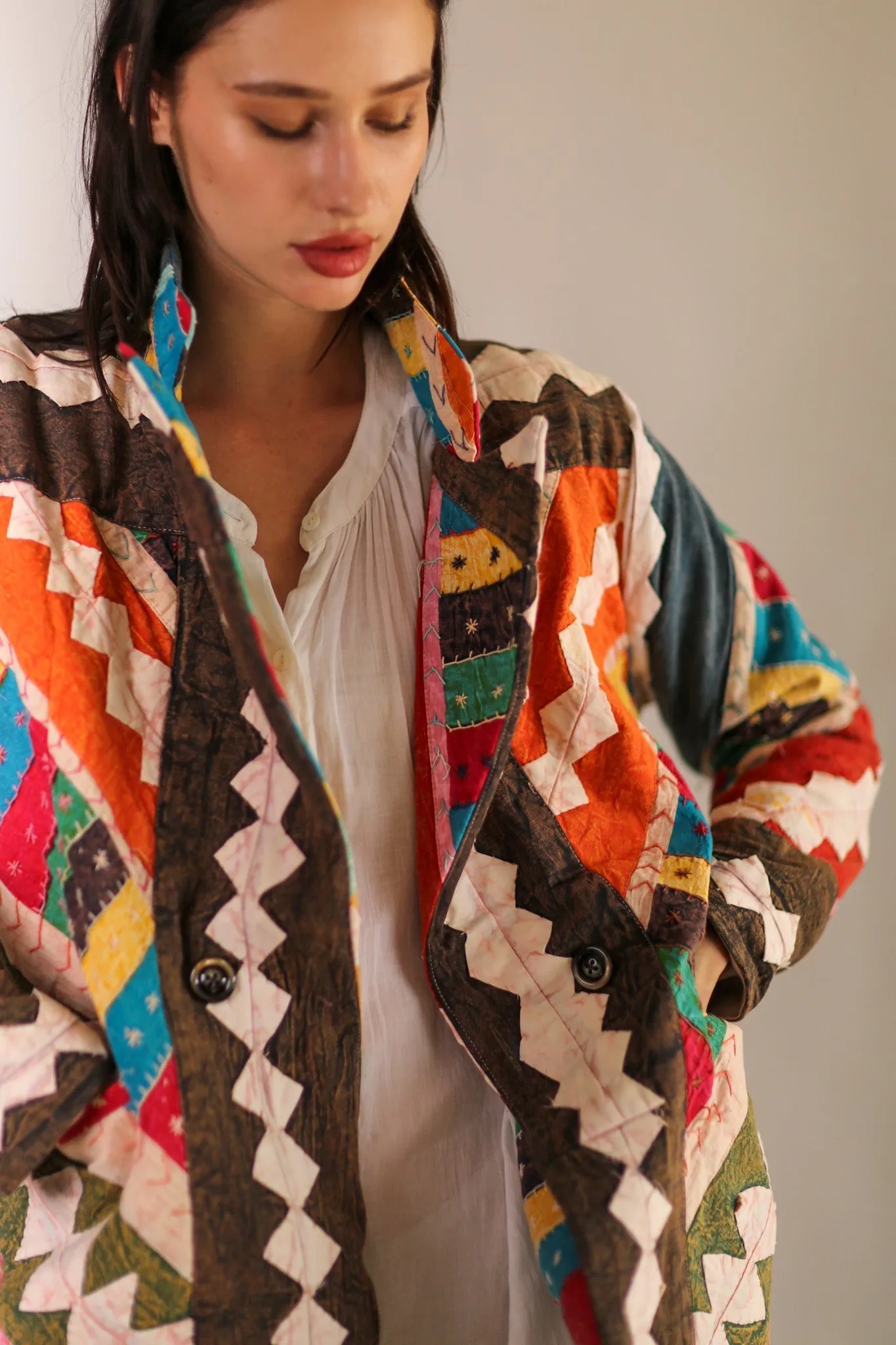 PATCHWORK JACKET SAIDA