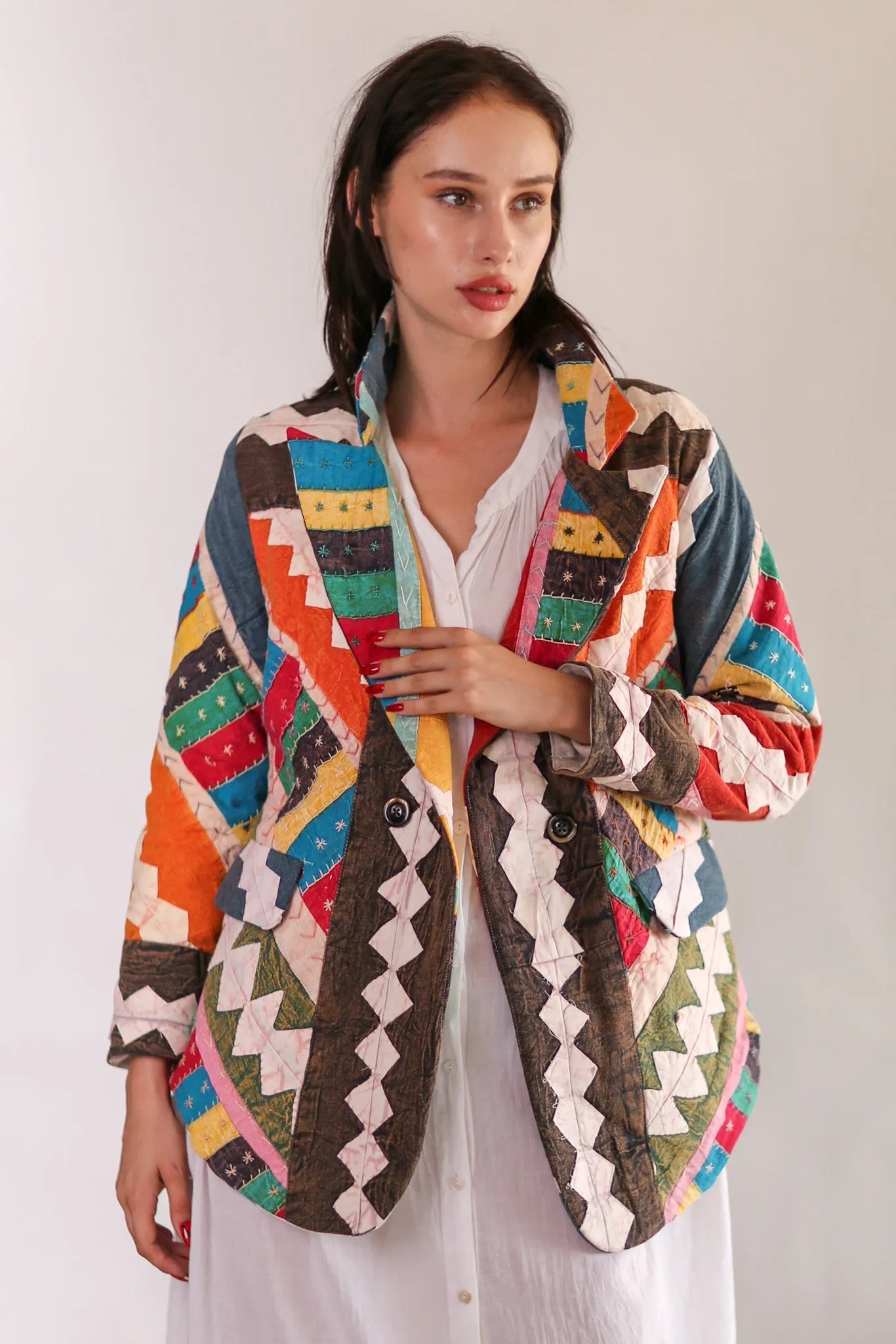 PATCHWORK JACKET SAIDA