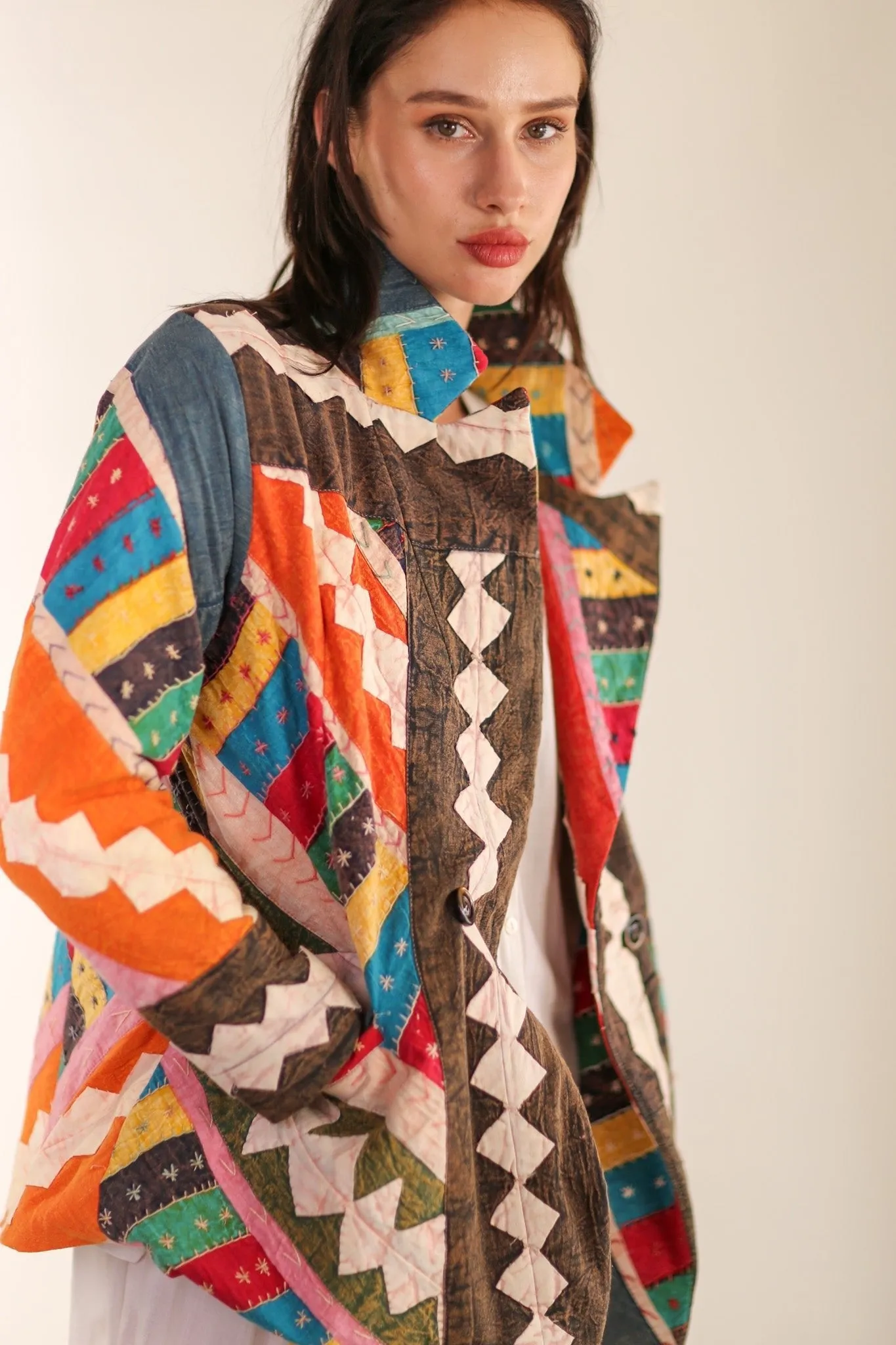 PATCHWORK JACKET SAIDA