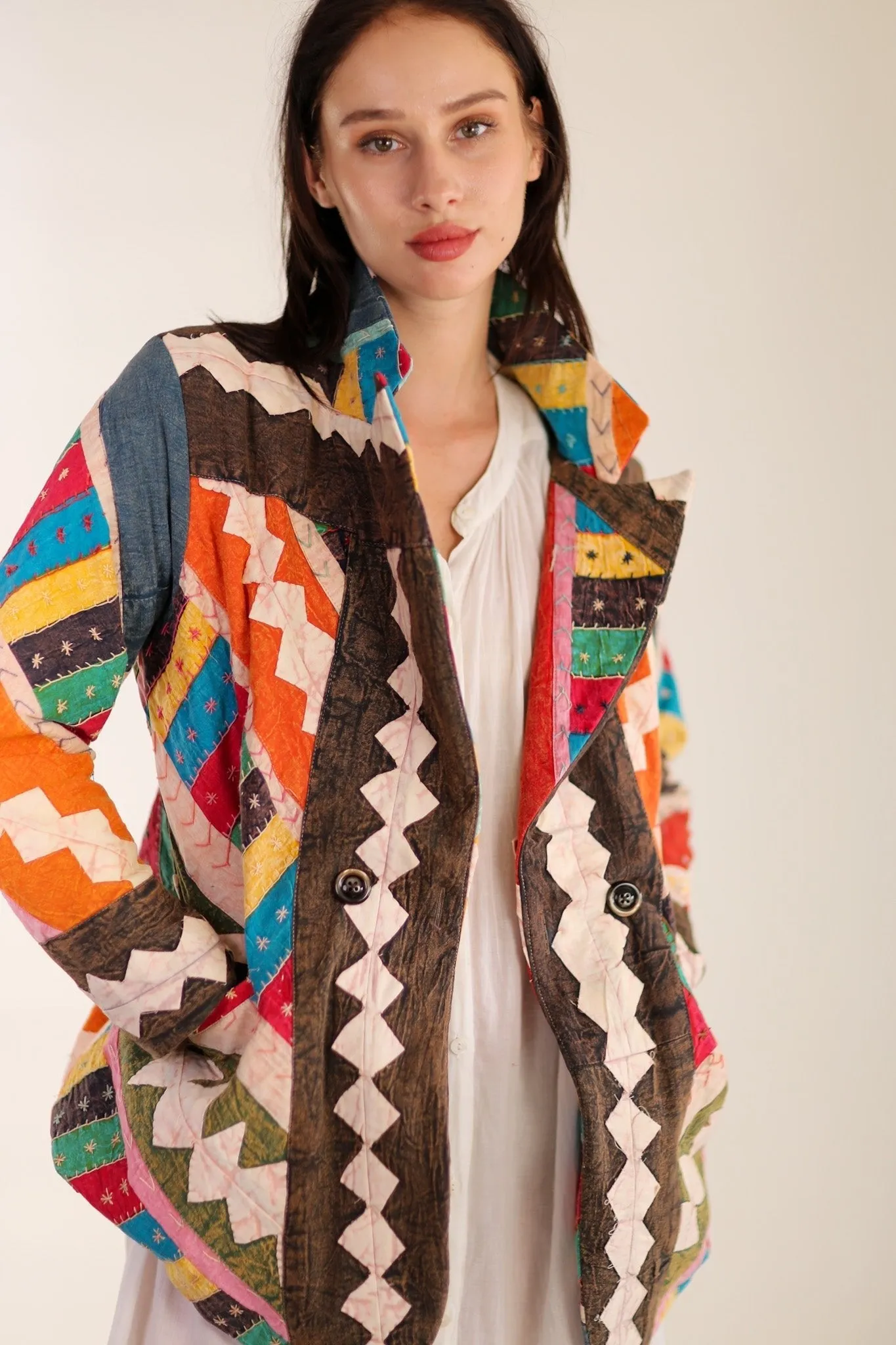PATCHWORK JACKET SAIDA