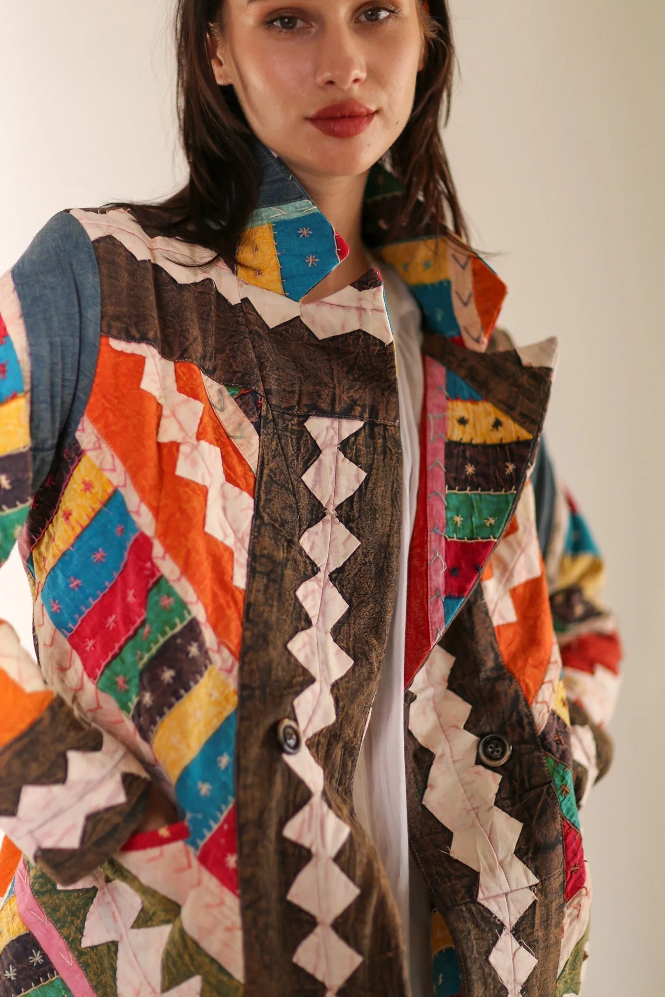 PATCHWORK JACKET SAIDA
