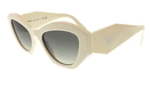 Prada 0PR 07YS 142130 White Cat Eye Sunglasses