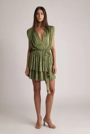 SABINA MUSAYEV Dalit Dress - Olive Green