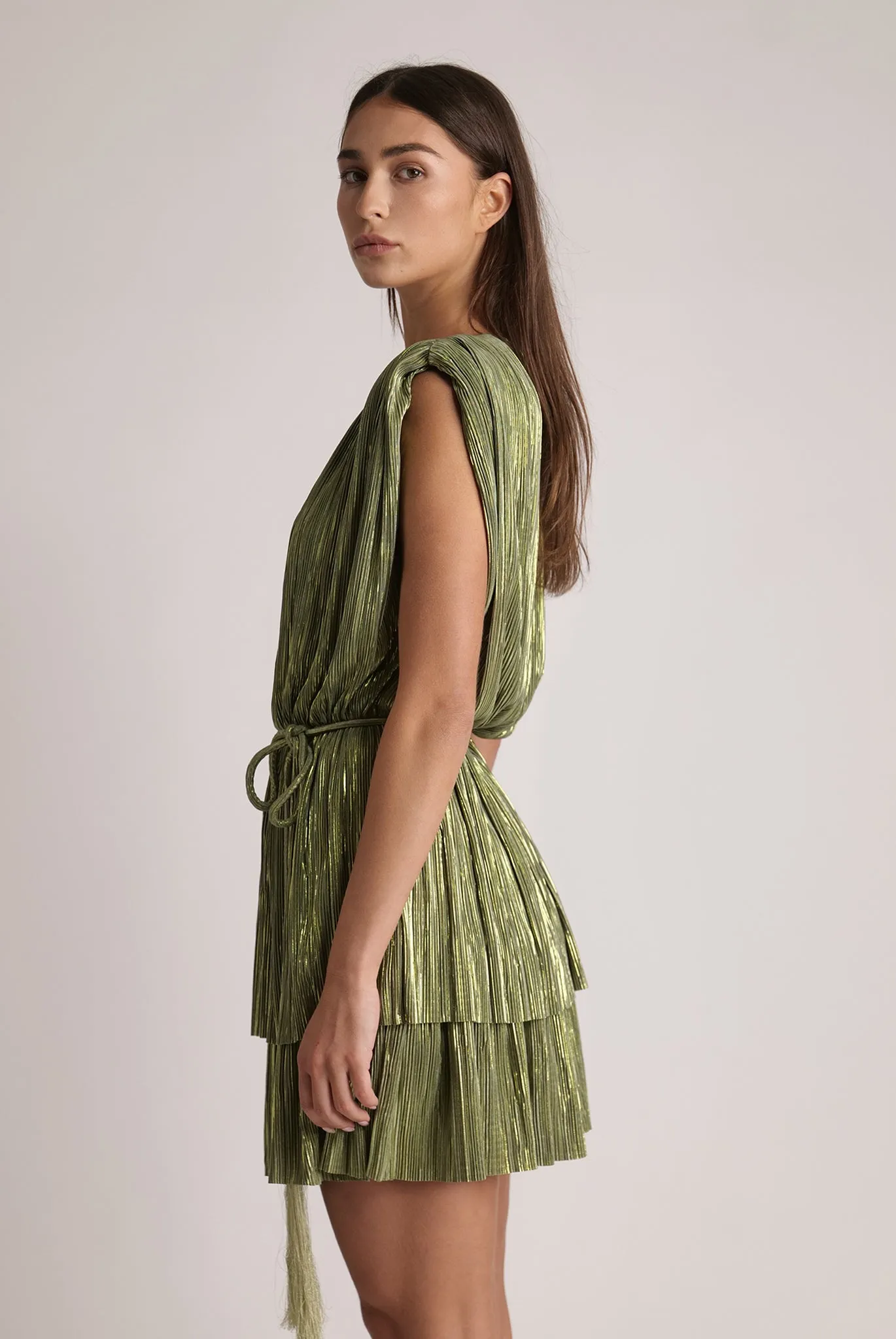 SABINA MUSAYEV Dalit Dress - Olive Green