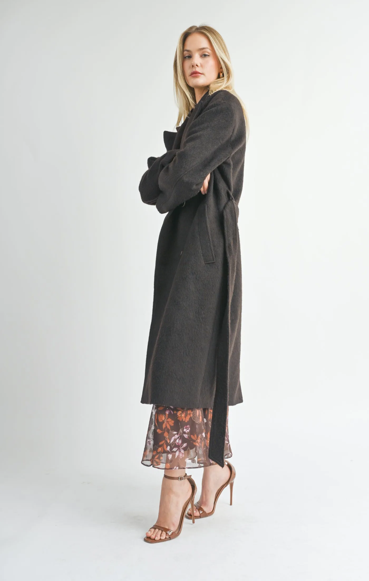 SAGE THE LABEL Attraction Double Breasted Coat