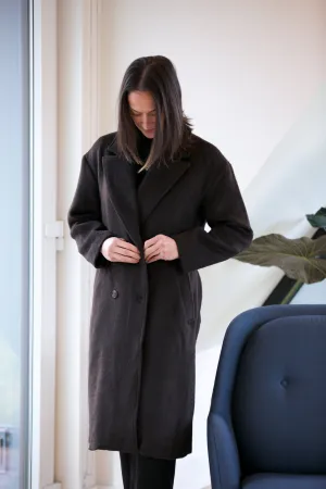 SAGE THE LABEL Attraction Double Breasted Coat