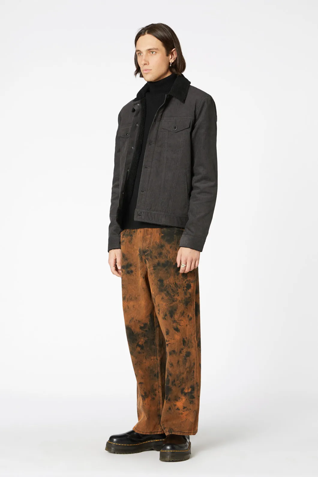 Sherpa Lined Cord Jacket