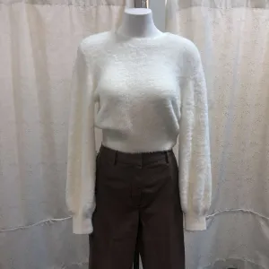 Sunday Best crop fuzzy sweater M