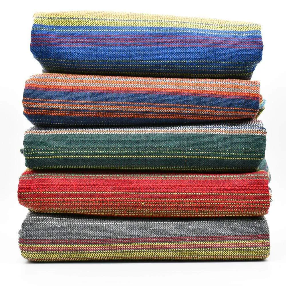 Tapis fin en coton 210x150 - Vert