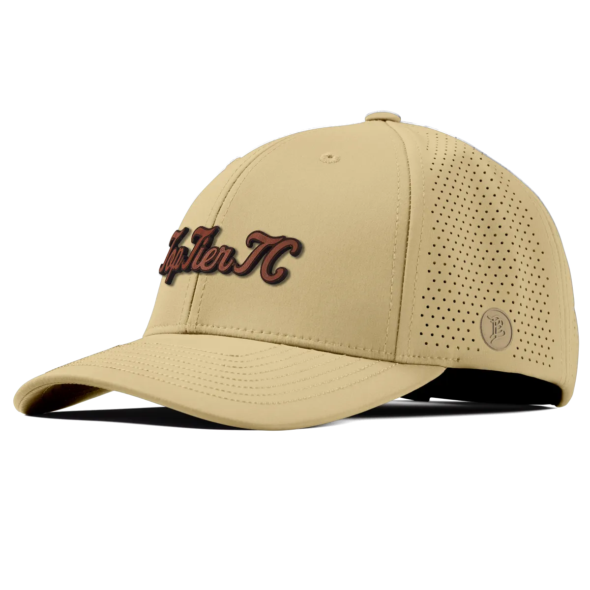 Top Tier Script Tan Curved Elite