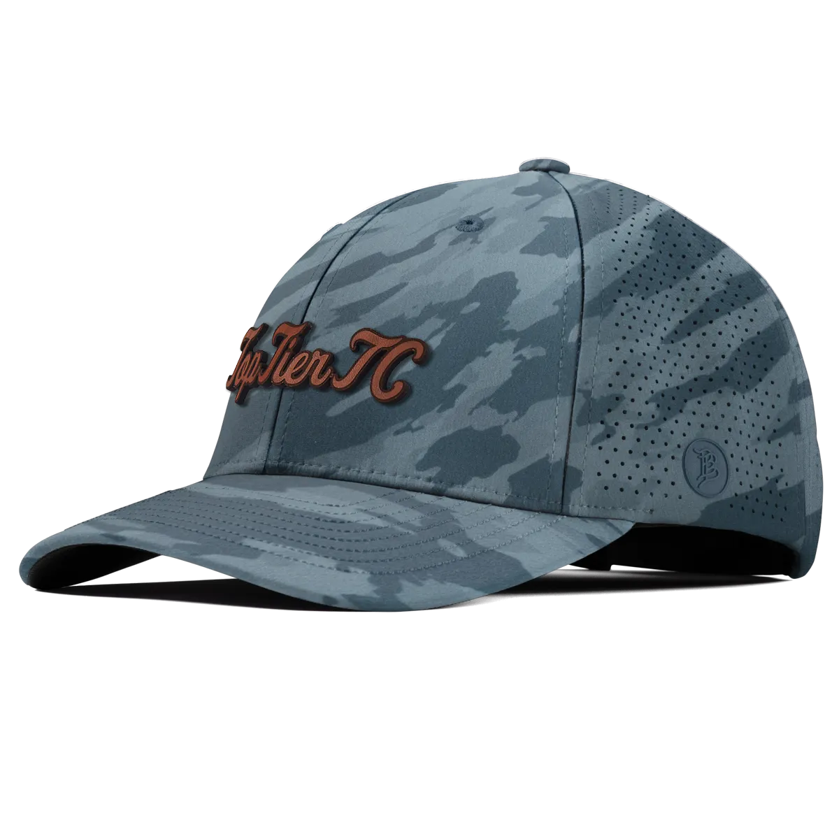 Top Tier Script Tan Curved Elite