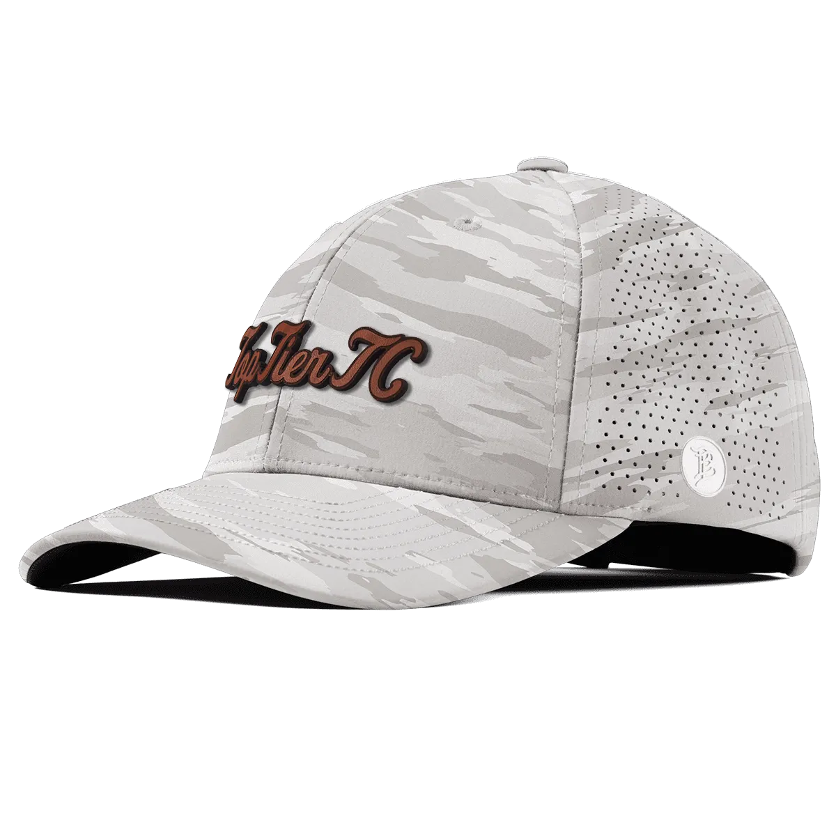 Top Tier Script Tan Curved Elite